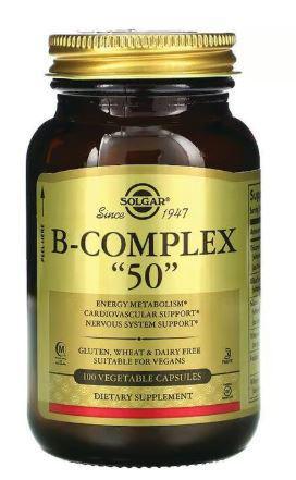 Solgar B-Complex "50" 100ct