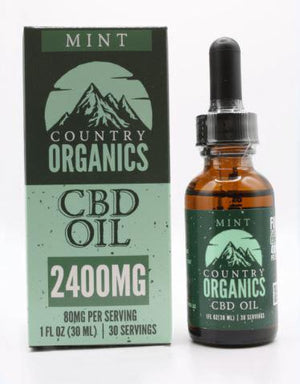 Country Organics CBD oil 2400mg Mint