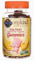 GOL Organics Kids Multi Fruit 120ct GUMMY