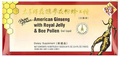 Prince of Peace American Ginseng RJ Bee Pollen
