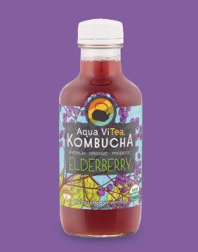 Elderberry Kombucha, Aqua ViTea