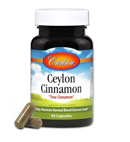 G5, Cinnamon, Ceylon, 90 caps, Carlson Labs Copy