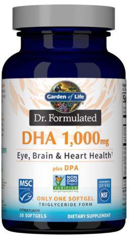 Dr. Formulated DHA 1000 30ct SOFTGELS
