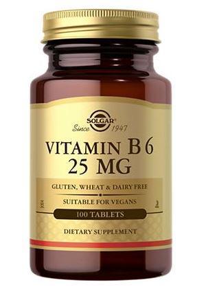 Vitamin B6 25 mg Tablets