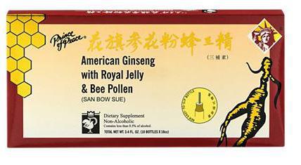 Prince of Peace American Ginseng RJ Bee Pollen Single