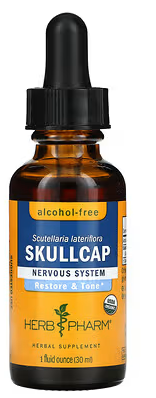 Skullcap Glycerite Extract, 1 oz, Herb Pharm