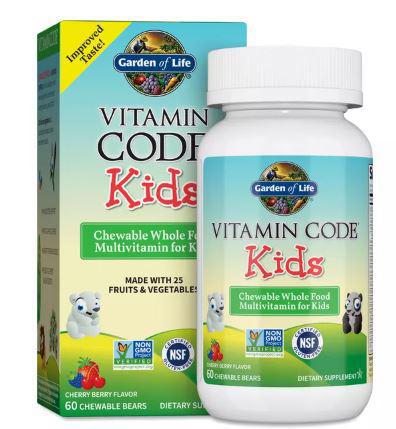 Vitamin Code - Kids 60 Cnt