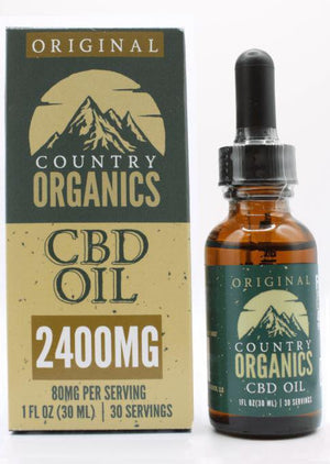 J3-1, Country Organics CBD oil 2400mg Original (?)