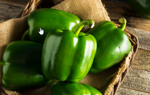 Bell Peppers, Green, Organic