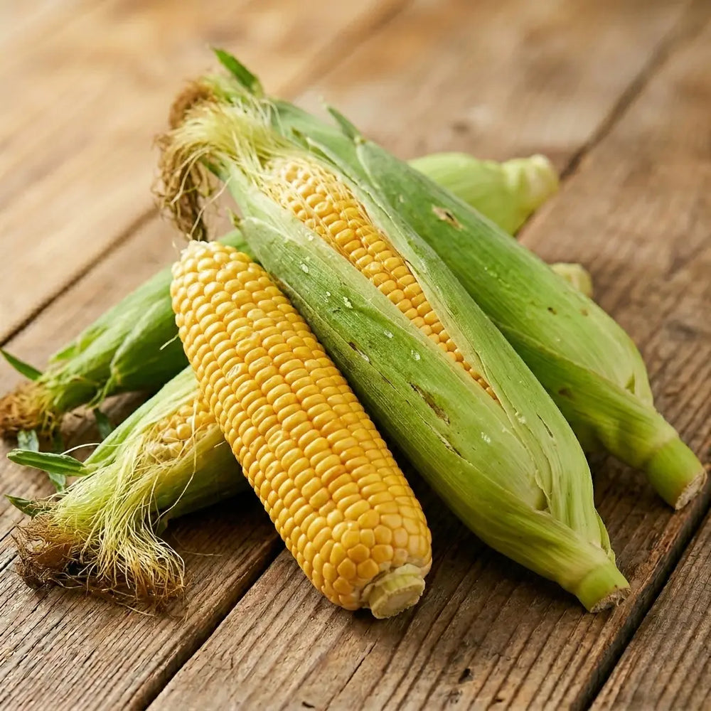 Corn, fresh, local & organic
