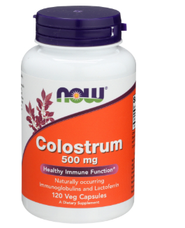 B3, COLOSTRUM 500mg 120 VCAPS, NOW