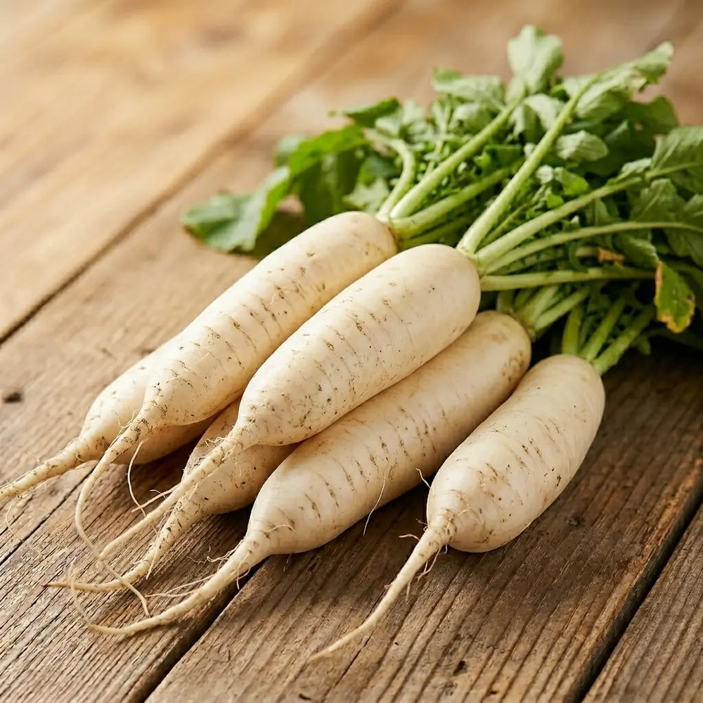 Daikon radish local organic