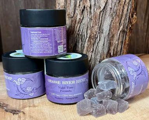 Night Time Gummies, Grasse River Hemp