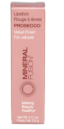 lipstick, prosecco, mineral fusion