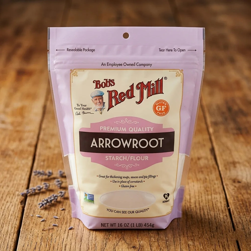 Bob's Red Mill Premium Quality Arrowroot Starch/Flour | 16 Oz Package