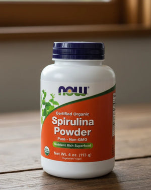 A4, Spirulina Powder, 4 oz, NOW