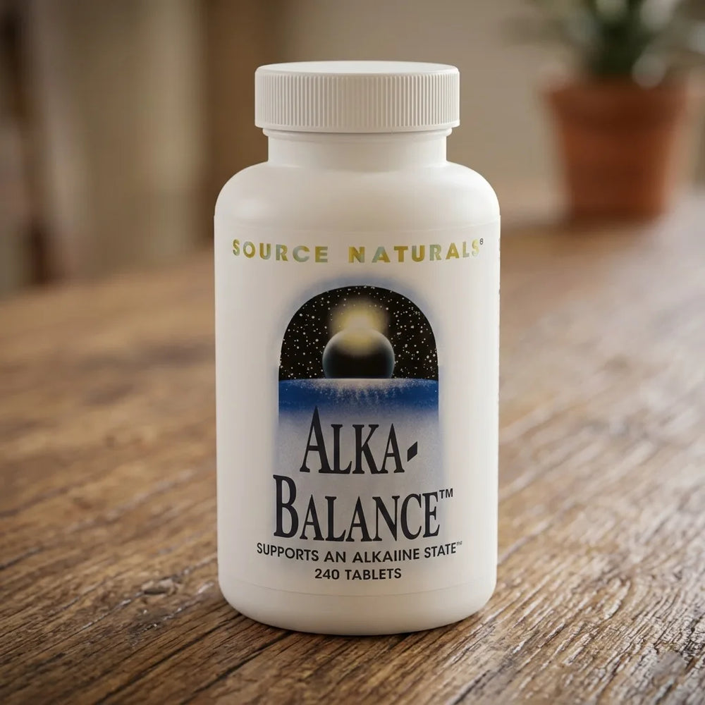 A1, Alkaline Balance, 60 caps, Source Naturals
